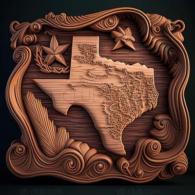 3D model texas (STL)